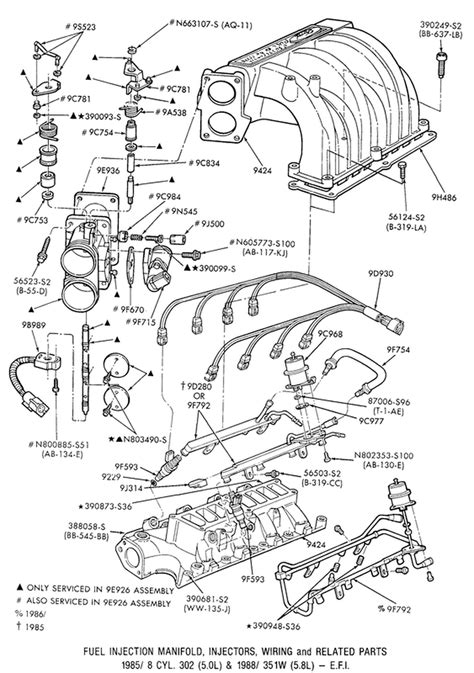 ford 302 efi engine diagram 